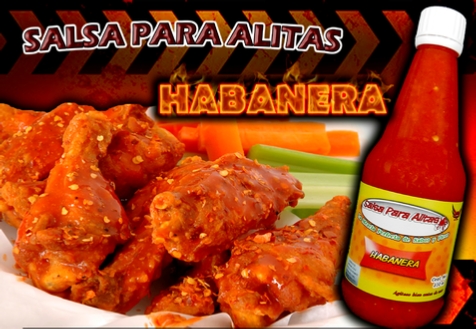 salsa para alitas habaneras