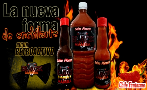 Botellas de salsa para alitas sabores mamba